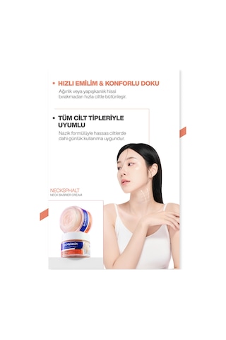 Kırışıklık Karşıtı Sıkılaştırıcı Lifting Etkili Bariyer Onarıcı Boyun Kremi 50 Ml