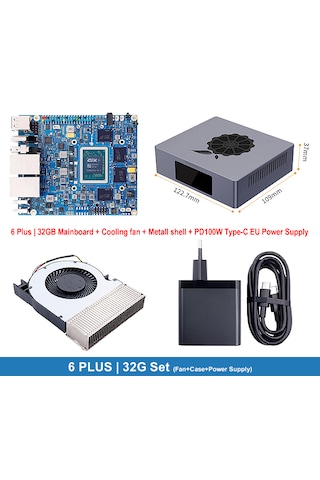 Orange Pi 6 Plus 32g Set Fan+case+power Supply