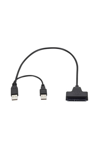 22pin-usb 2,5 İnç Sata Sabit Disk Veri Kablosu Usb2.0-sata 7+15 Adaptör Kablosu