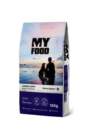 My Food Yavru Köpek Orta Ve Büyük Irk Maması Kuzulu Pirinçli - 2,5 Kg