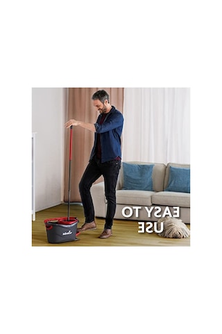130 Cm Uzayan Sap Ve Üçgen Başlık İle Etkili Temizlik Seti