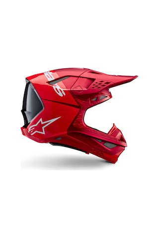 Alpinestars Sm10 Flood Off-Road Motosiklet Kaskı Kırmızı