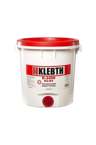 Klebth D-3400 D3/D4 Ahşap Tutkalı 10 KG