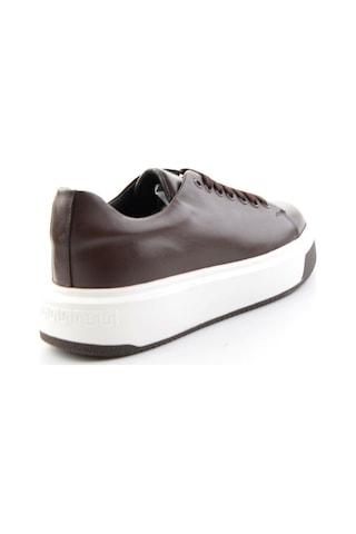 Bambi Kahve Napa Hakiki Deri Erkek Sneaker E01401021443