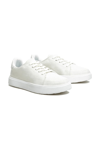 Timberland Emerson Street Low Lace U Beyaz Kadın Sneaker 000000000102232651 Krem