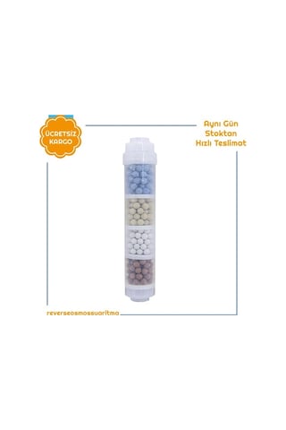 Su Arıtma Cihazı Filtresi 4Lü Mineral Filtre Su Arıtma Cihazı Filtresi 4Lü Mineral Filtre