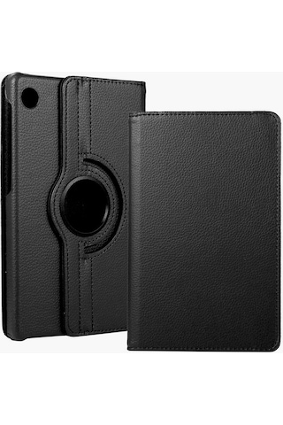 Huawei Uyumlu Matepad T10 9.7Inç Kılıf 360 Dönen Standlı Deri Kapak 550475442