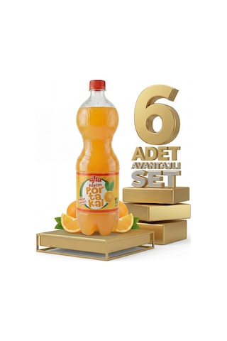 Afia Keyfim Portakallı Gazoz 6x1 Lt
