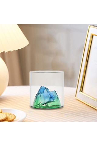 Suntek Magideal Yaratıcı Dağ Tarzı Şarap Cam Çay Dik tepeler