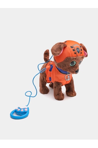 Paw Patrol Köpek Yürüyen, Havlayan Müzikli Tasmalı Kumandalı Peluş Oyuncak Paw Patrol Peluş Köpek, Paw Petrol Oyuncak Turuncu