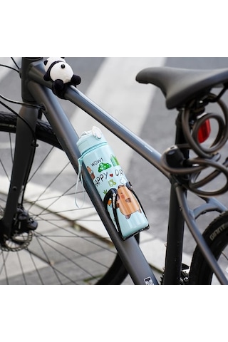 Elmpaly 750ml Kapıbarası Çocuk Kupa, 2 Adet Pink-2pcs Çok Renkli