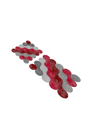 Alanur Florya Lazer Kesim 2 Li Banyo Takimi St210117gr Bordo