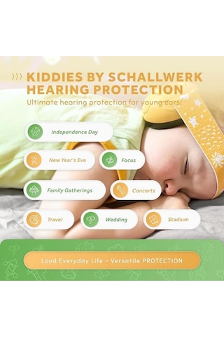 Schall Werk Mini+ Bebek Kulak Koruyucu, Gürültüye Karşı Kulaklık
