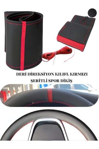 One Vıp Sale Citroen Saxo Deri Direksiyon Kılıfı Prime Kalite, Mavi Şeritli Spor Dikiş Model:direksiyon-kılıfıvip3223 Çok Renkli