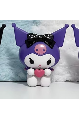 Kawaii Sanrio Kuromi Karikatür Figür Model -6