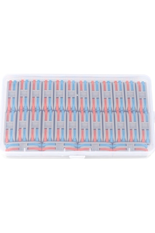 Yaozixa 28 Adet Renkli Kablolu Bağlayıcı 11-28awg , V0 Ateş Direnci, 250v/32a, Endüstriyel Elektrik Cihazları İçin Hızlı Terminal