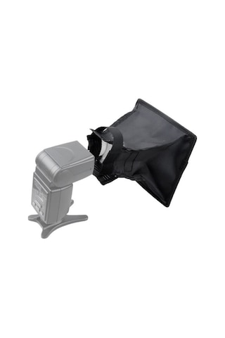 Raypro Tepe Flaşları için 15 x 17 CM Softbox Difüzör