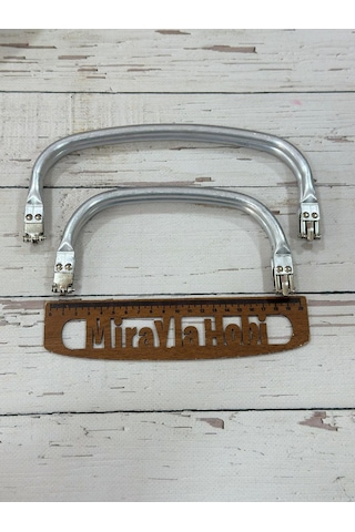 Metal Gizli Çanta Bursu Mngo 24 Cm 1 Adet Açık Gri