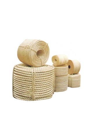 4Mm Jüt Halat Kendir Dekoratif Kendir Ip Urgan 10 Metre