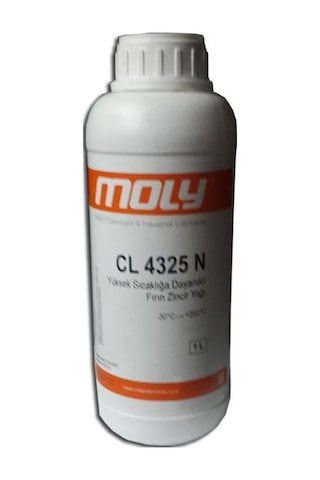 Moly Cl 4325 N Yüksek Sıcaklığa Dayanıklı Fırın Zincir Yağı 1 L