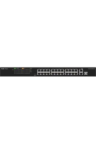 Ruijie Reyee Ruijie-reyee Rg-es126fgs-lp 24 Port Poe+ 10-100 Mbps + 2 Port 10-100-1000 Mbps Uplink + 1 Port Sfp