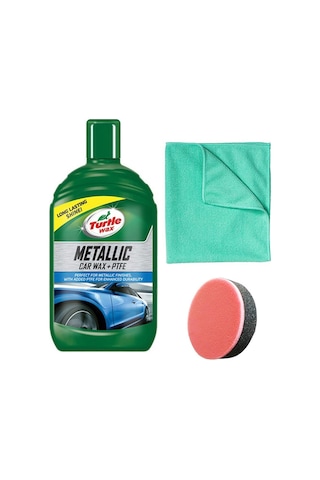 Turtle Wax Metalik Ptfe Katkılı Boya Koruyucu + Sünger+ Bez