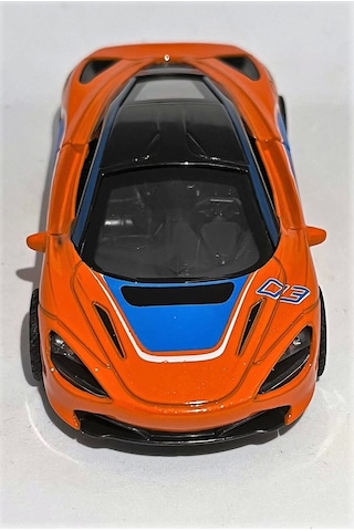 Çek Bırak Metal Spor Araba 1:32 63254 Çok Renkli