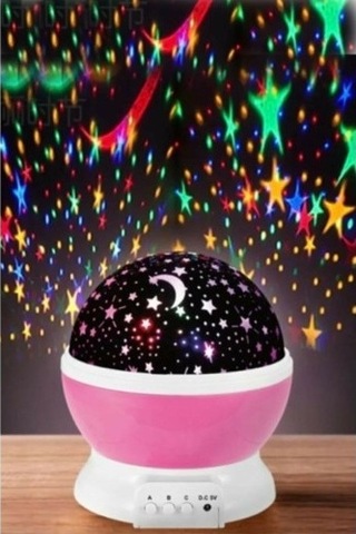 Periboia Projeksiyonlu Dönen Star Master Lamba