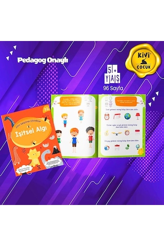 Kivi Çocuk 5+ Yaş Zihin Geliştiren Etkinlikler İşitsel Algı Ktp