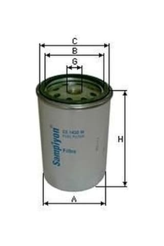 Komatsu 600-311-8220 Oem, Onan 149-2230 Oem Yakıt Filtre
