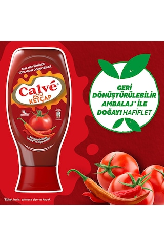 Calve Acılı Ketçap 430 G + Mayonez 380 G