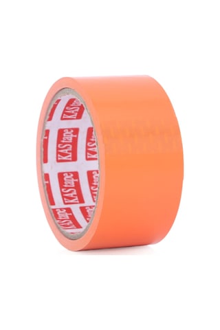 Turuncu Cam Montaj Bandı 45 Mm Pvc Bant Tamir Bandı 30 Metre 6 Ad