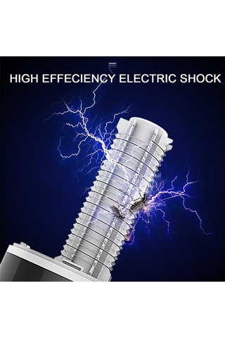 Artfulabode Zapper Uv Usb Tuzak Sinek Şarj Pil Mavi Lamba Işığı İle Gece Elektrikli Edilebilir Arada 4000mah 2'si 1 Az Mavi