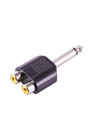 Powermaster Pm-4210 6.3 Mono Erkek-2 Rca Dişi Çevirici Jack