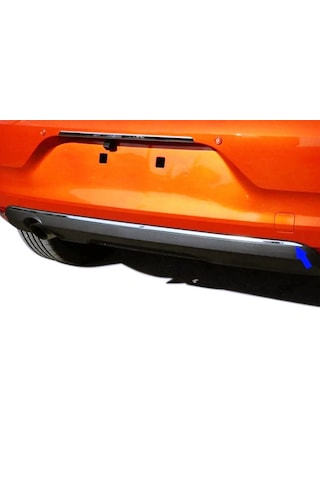 Renault Clio 5 Hb Krom Arka Tampon Çıta 2019 Sonrası P.çelik