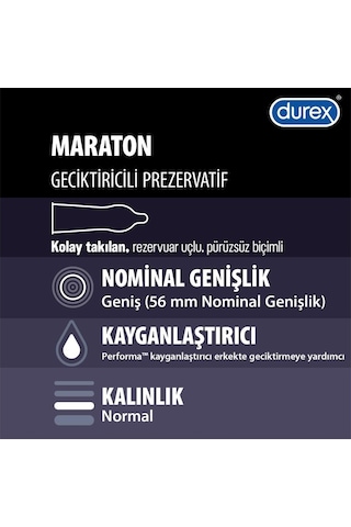 Durex Maraton 20li + Karşılıklı Zevk 20li Prezervatif Avantaj Paketi