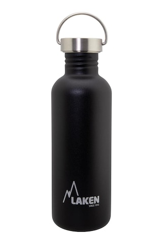 Laken Paslanmaz Çelik Basik Şişe 1 L. S/S Cap Black Lkbsh100Ne Std-Tek Renk