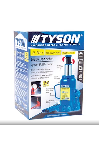 Tyson Şişe Kriko 10 Ton