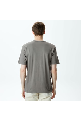 Alpha Industrıes Alpha Industries Alpha Gradient Erkek Gri T-shirt