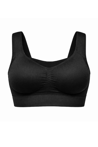 Fitform Giyim Limbus Model Gögüs Toparlayıcı Dikleştirici Spor Sütyen Korse- Kalın Askılı Pedli Siyah