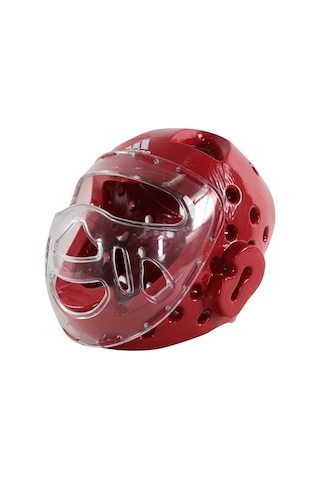 Adidas Adthgm01 Wt Onaylı Maskeli Taekwondo Kaskı 001