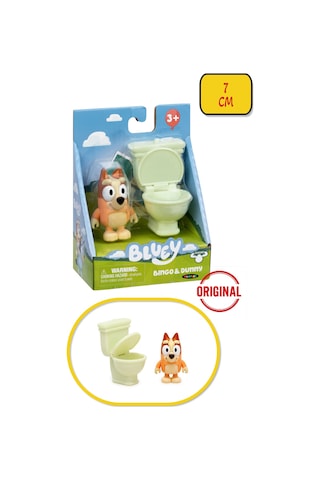 Blueyplus Hikâye Başlangıç Seti Figür Aksesuar Kartlı Hareketli Gövdeli Lisanslı Oyuncak - 7 Cm Sünger Bob