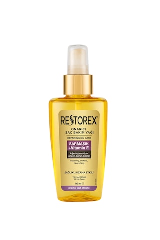 Restorex Onarıcı Saç Bakım Yağı Sarmaşık+vitamin E 80 Ml