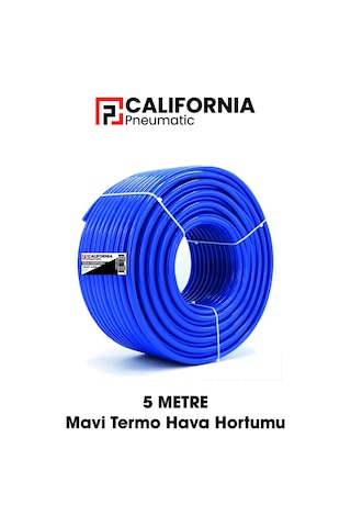 Termo Hava Hortumu Pvc 8mm İç:8 Dç:13mm Kırmızı Cap01035 Calıfornıa .... 5 Metre