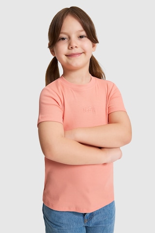 U.S. Polo Assn. Kız Çocuk Mercan Tişört Basic 50325626-vr204 Coral