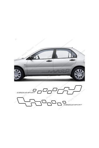 Tüm Araçlara Kapı Altı Sticker Araba Sticker Şerit Sticker
