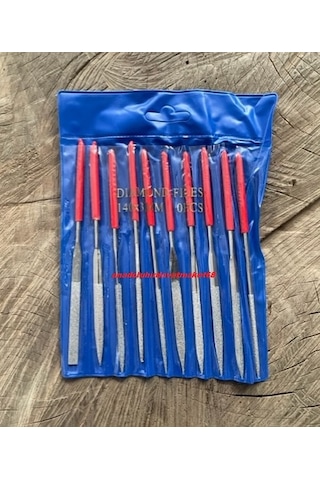 Dmr Çelik Elmas Eğe Seti Metal Çelik Eğe Ve Törpüleme Set Çelik Eye Seti 10pcs