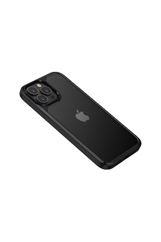 Apple Uyumlu iPhone 13 Pro Kılıf Zore Roll Kapak Siyah
