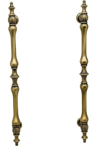 Şehzade Antik Sarı Mobilya Dolap Mutfak Çekmece Kulpu 160 Mm 16 Cm 2 Adet