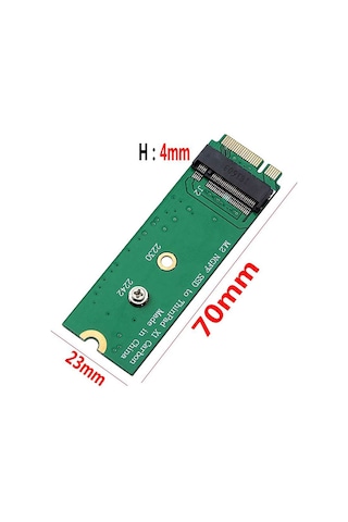 M.2 Ngff Sata Ssd'den Thinkpad X1 Carbon İçin 20 + 6 Pin 26 Pin Adaptör